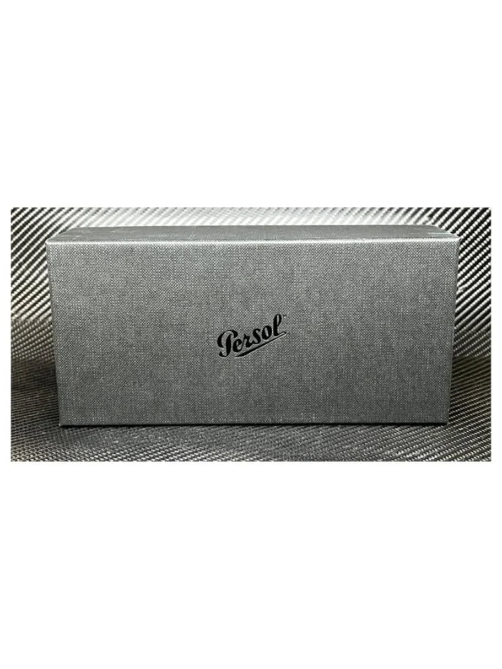 New Persol Men Striped Grey Sunglasses 54-20-145